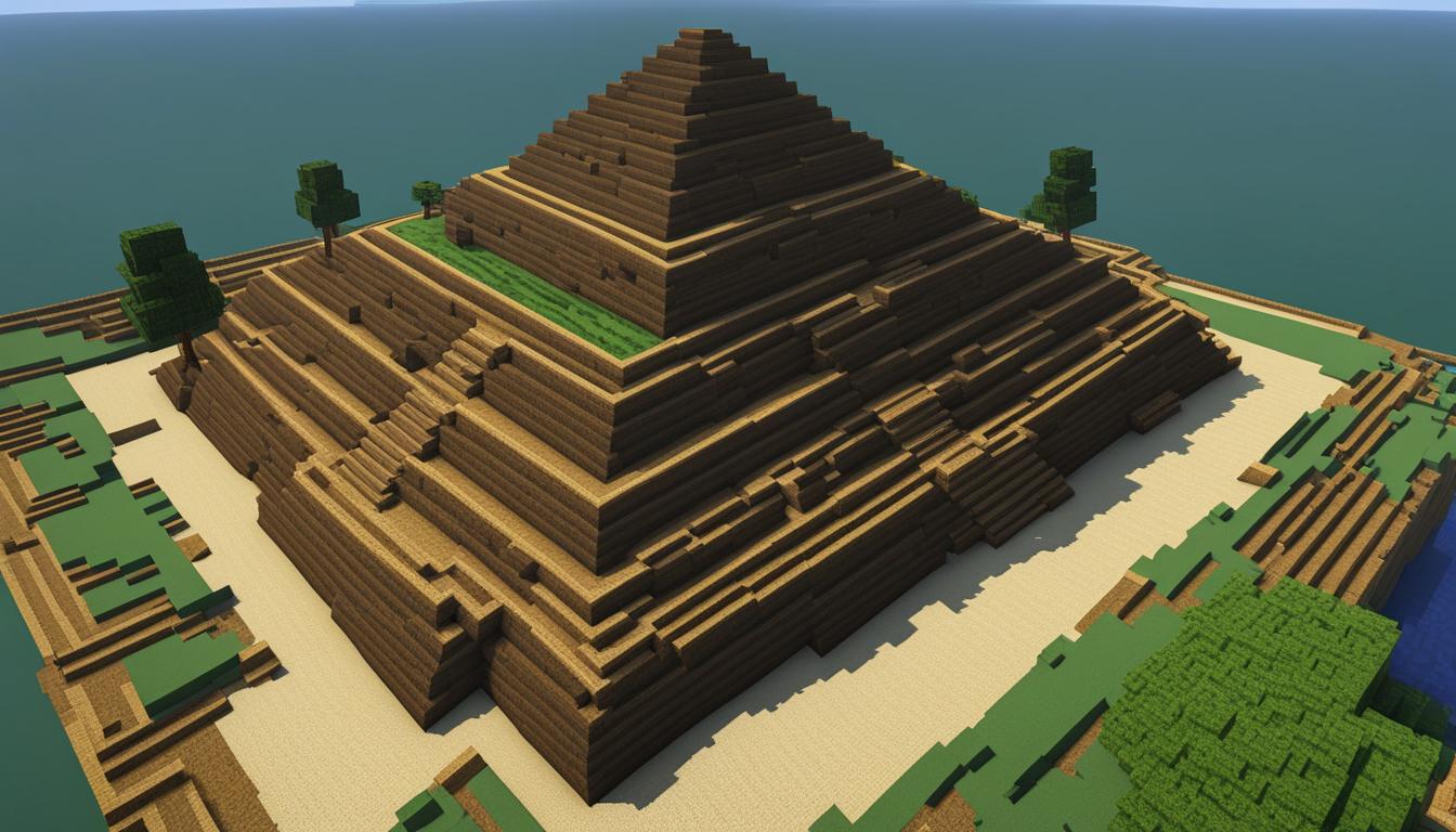minecraft pyramid